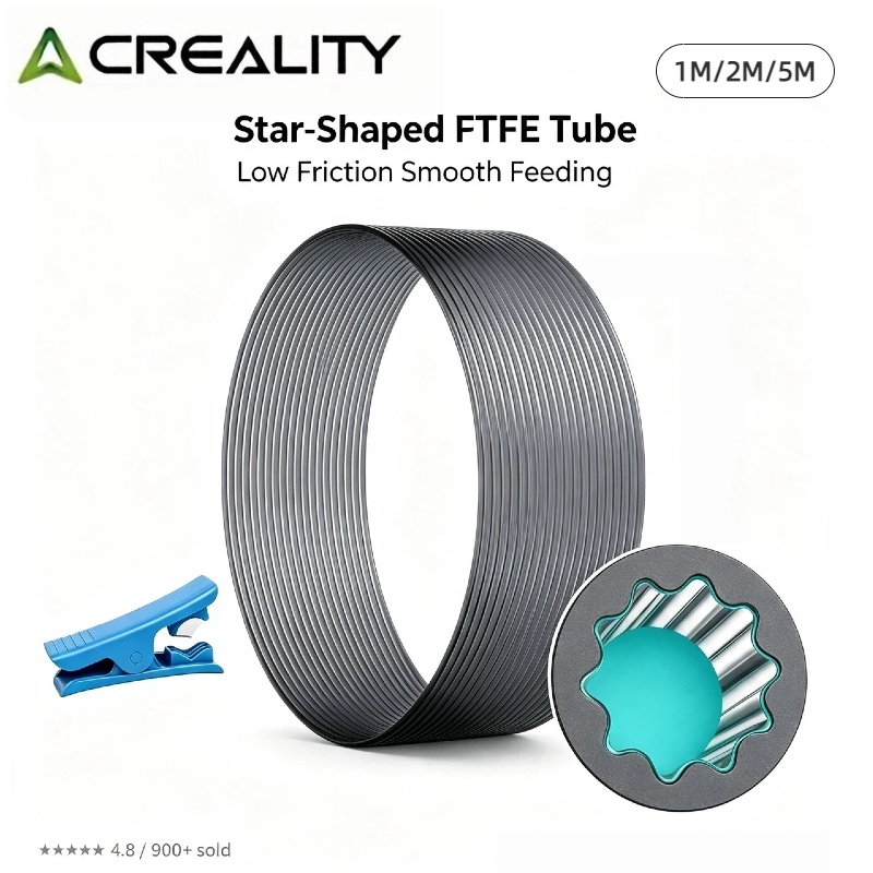 Ptfe Tape Thread - Creality Resmi PTFE Tüp, Düşük Sürtünmeli,