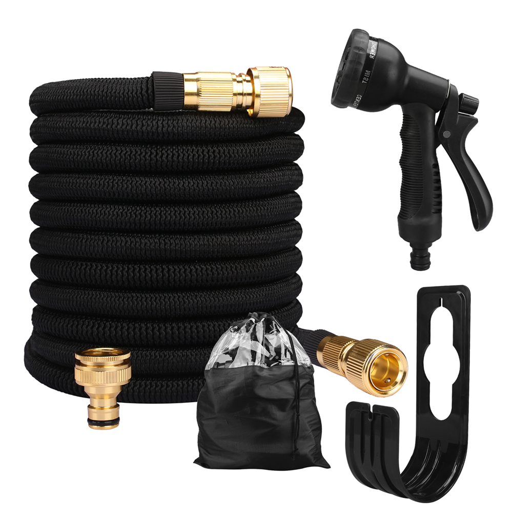 Flexible Hose Braided - Bahçe Su Hortumu Genişletilebilir Çift Metal