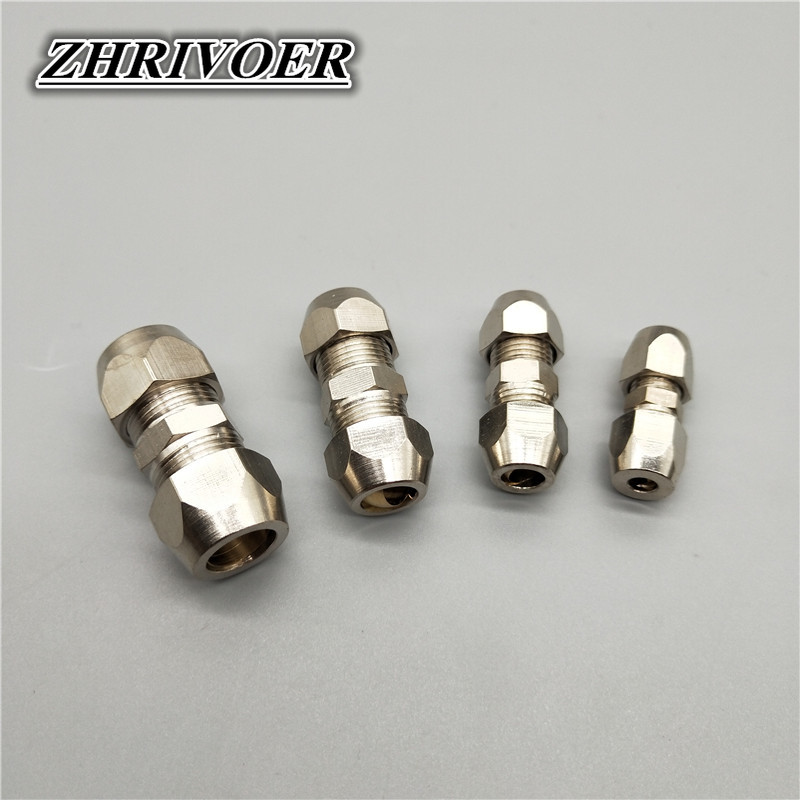 Compression Fitting Brass - Sıkıştırma yüksük boru bağlantı 4 6